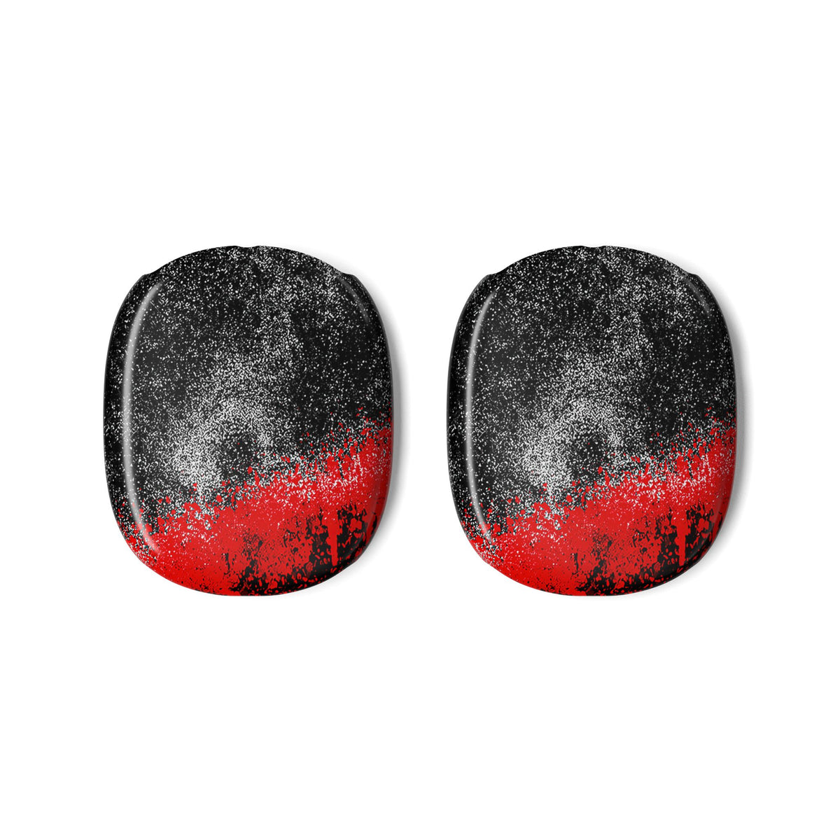 Crimson Noir Drip · Hard Case for AirPods Max · Black
