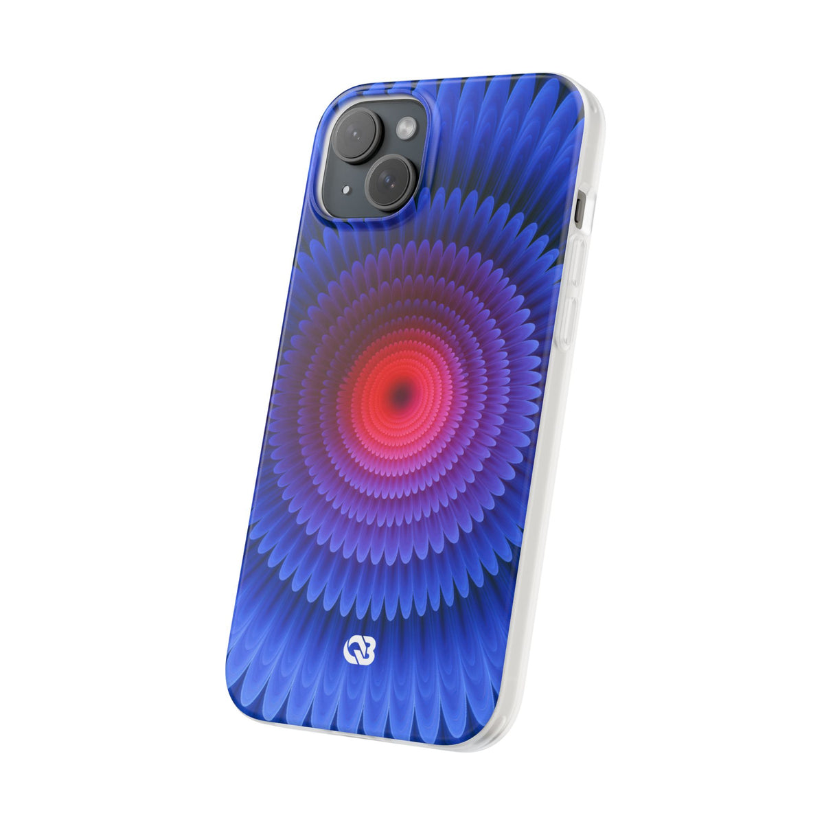 Radial Spectrum Bloom · Lite Phone Case for iPhone ·  Blue