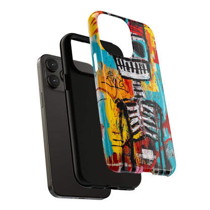 Skeleton Riot iPhone 14 Pro Max Case - Tough+