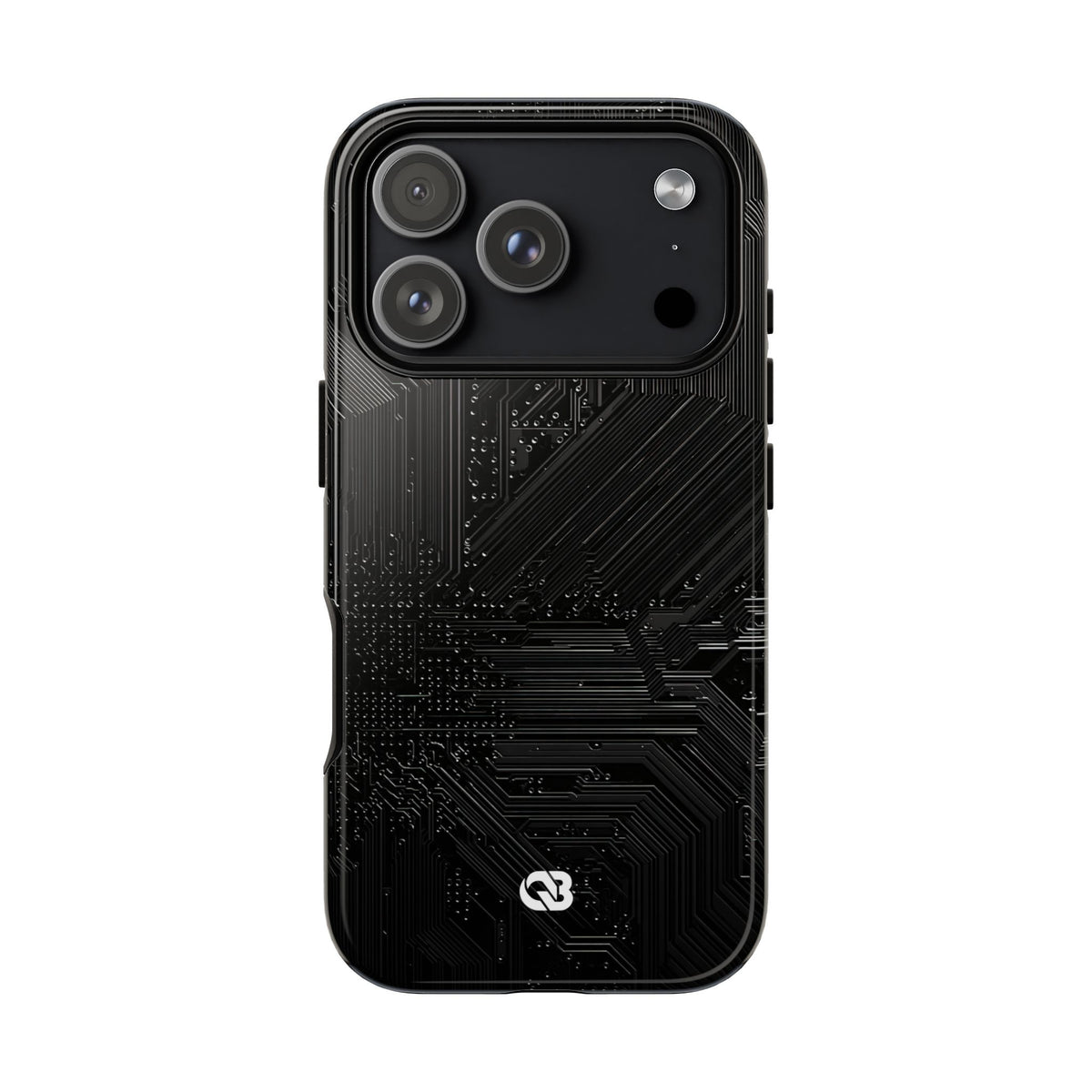 Obsidian Circuitry · Tough Phone Case for iPhone · Black