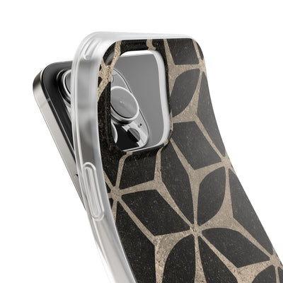 Concrete Mosaic Star · Lite Phone Case for iPhone ·  Black