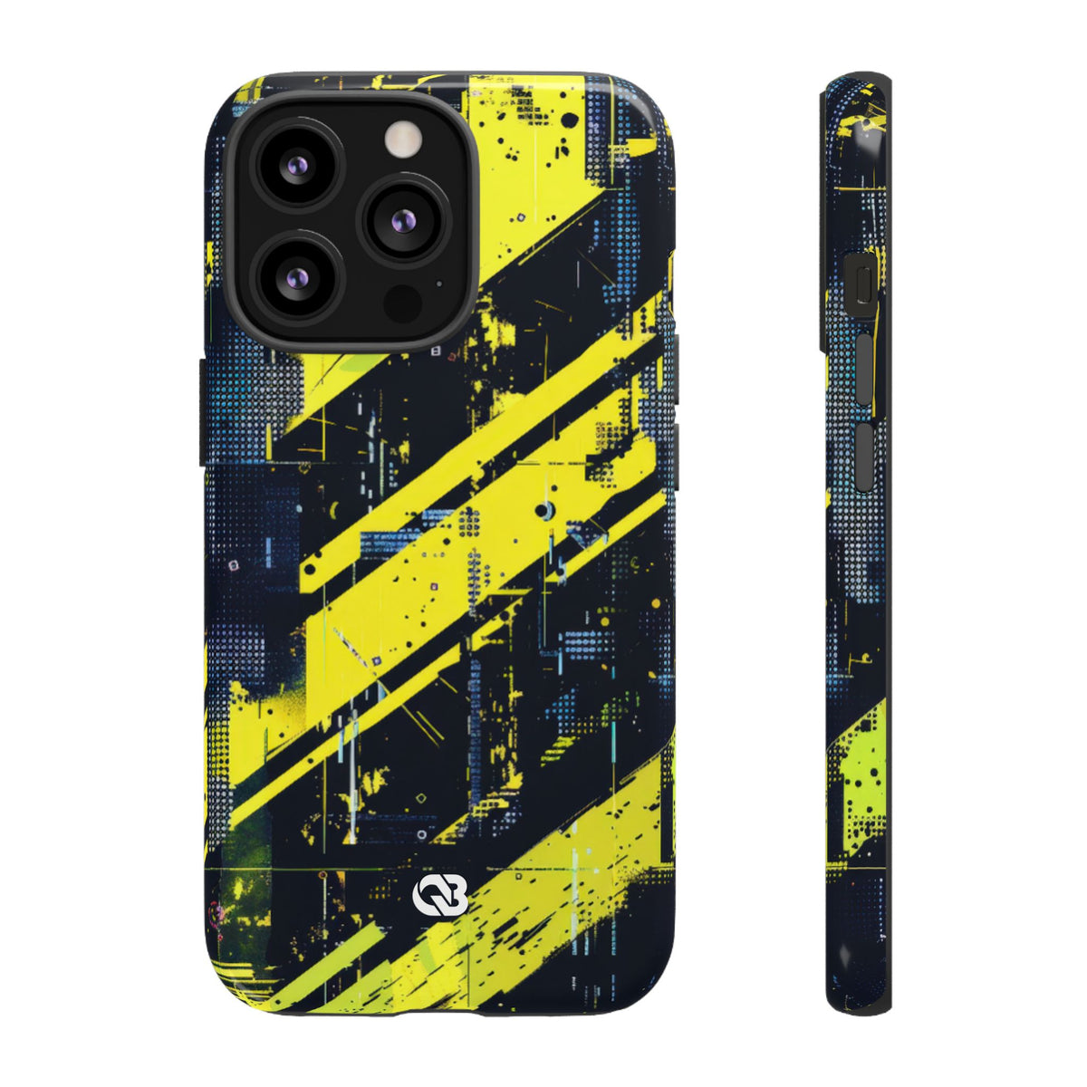 Acid Hazard · Tough Phone Case for iPhone · Yellow