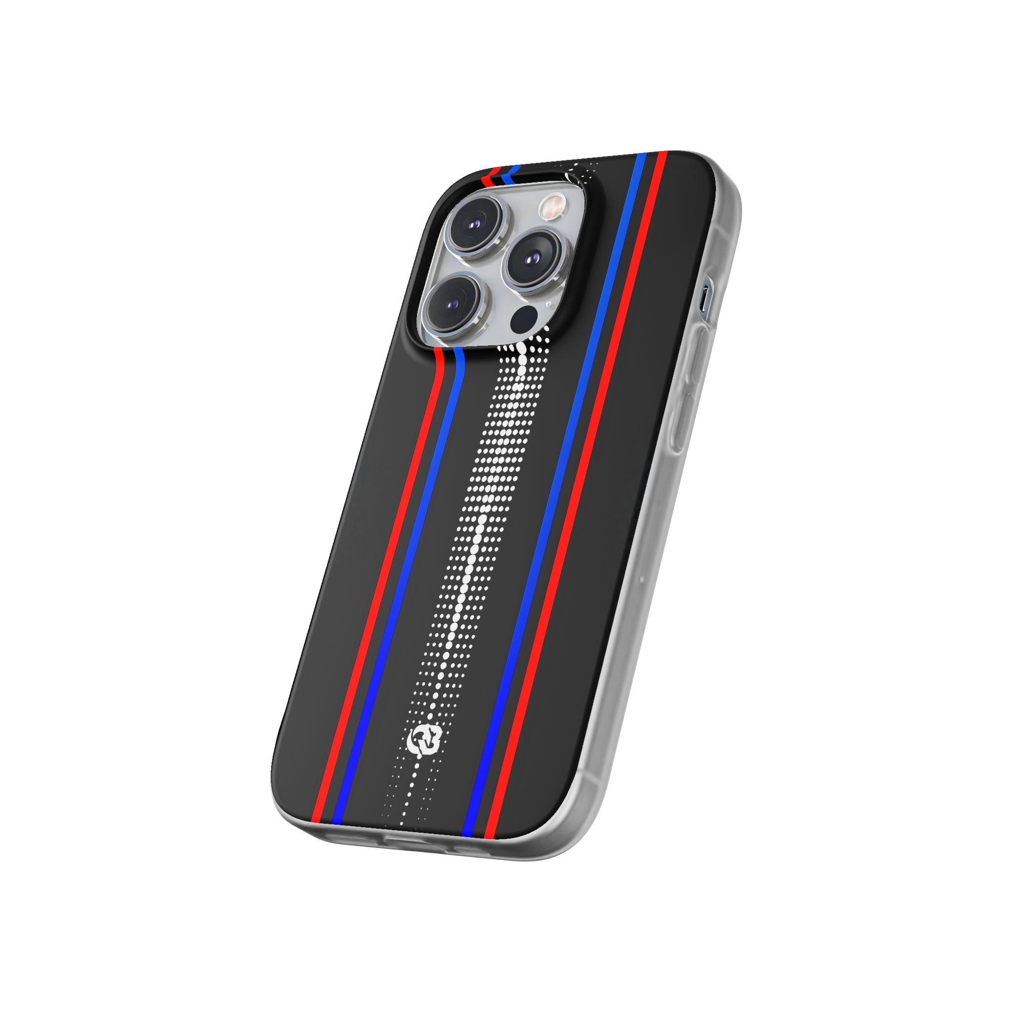 Electric Pulse Grid · Soft Phone Case for iPhone