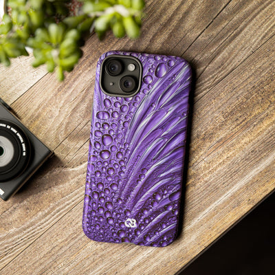 Violet Liquid Gel · Tough Phone Case for iPhone · Purple