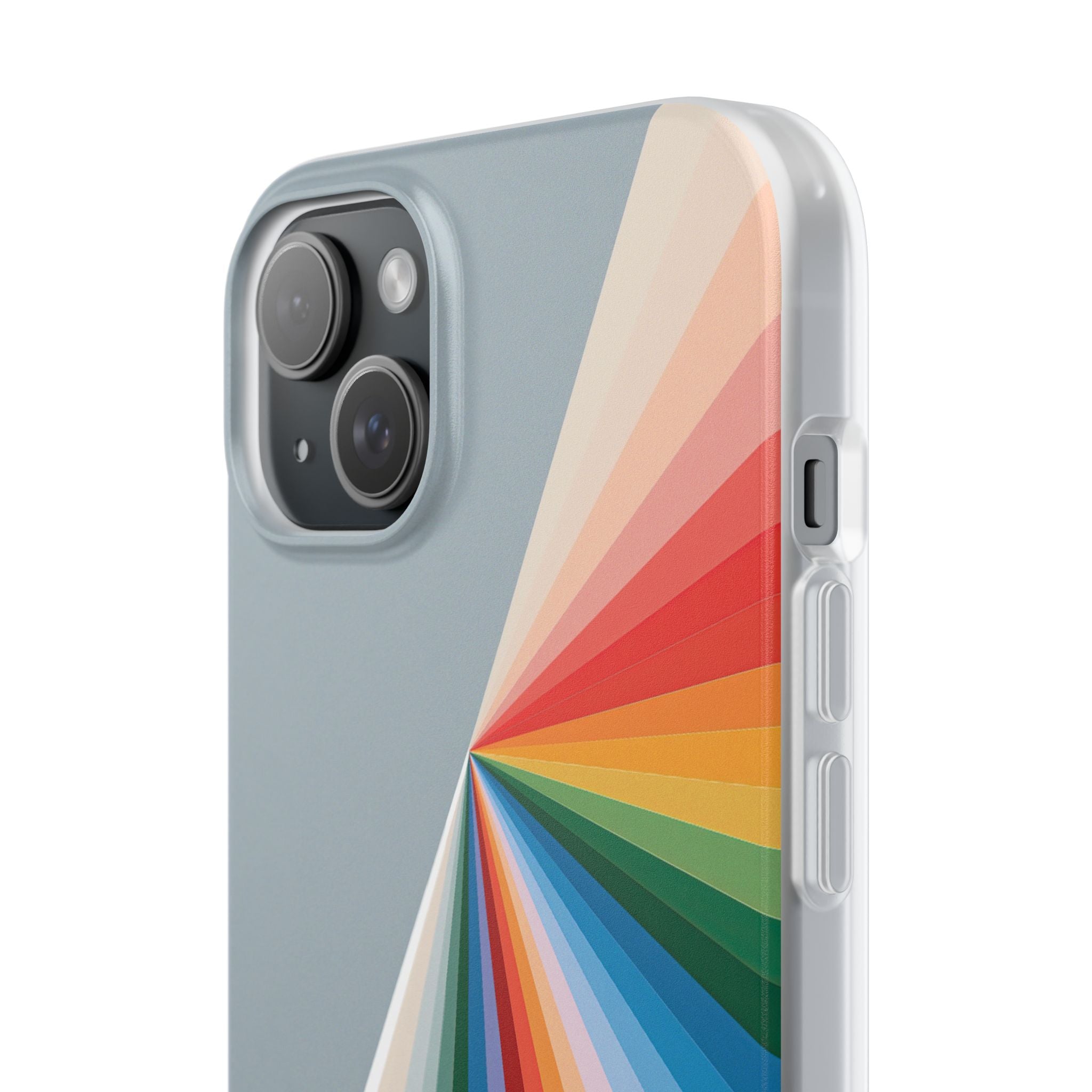 Grey Lite Phone Case for iPhone - Slate Prism Burst