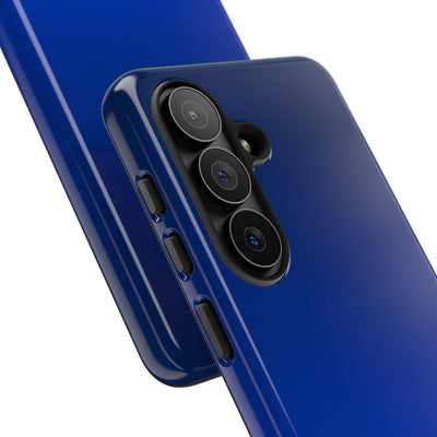 Blue Tough Phone Case for Samsung - Cobalt Depth Shift