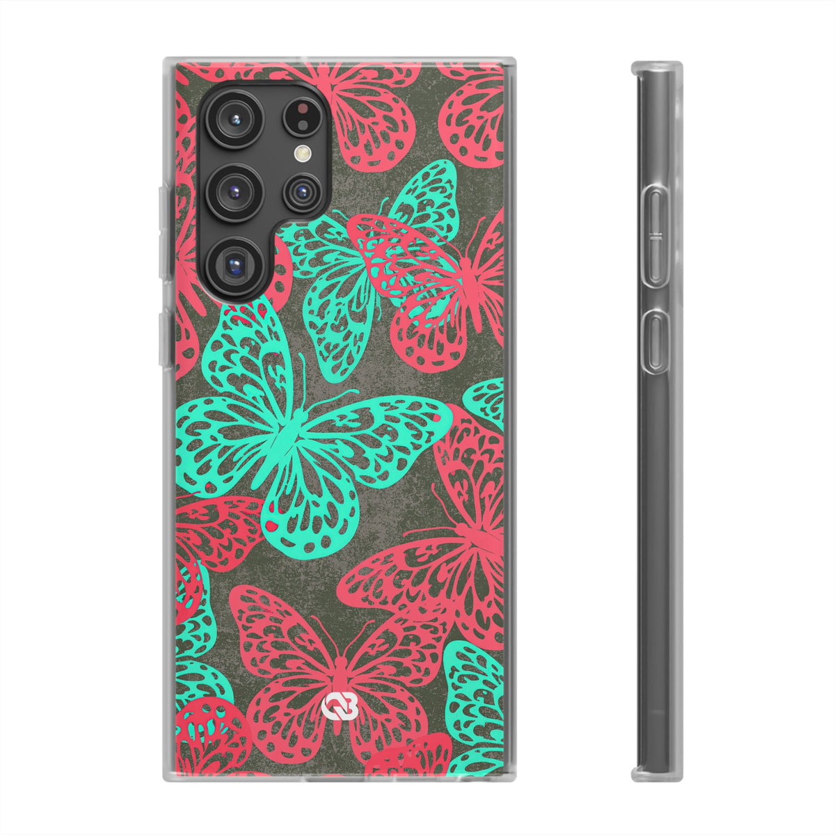 Electric Papillon · Lite Phone Case for Samsung · Pink