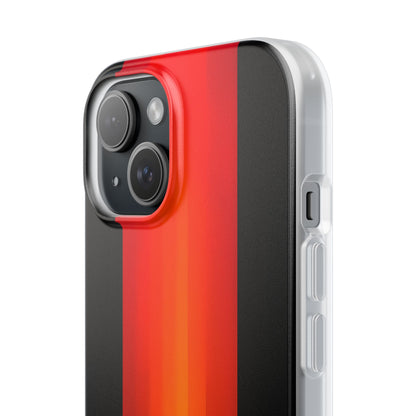 Crimson Column iPhone 15 Case - Soft