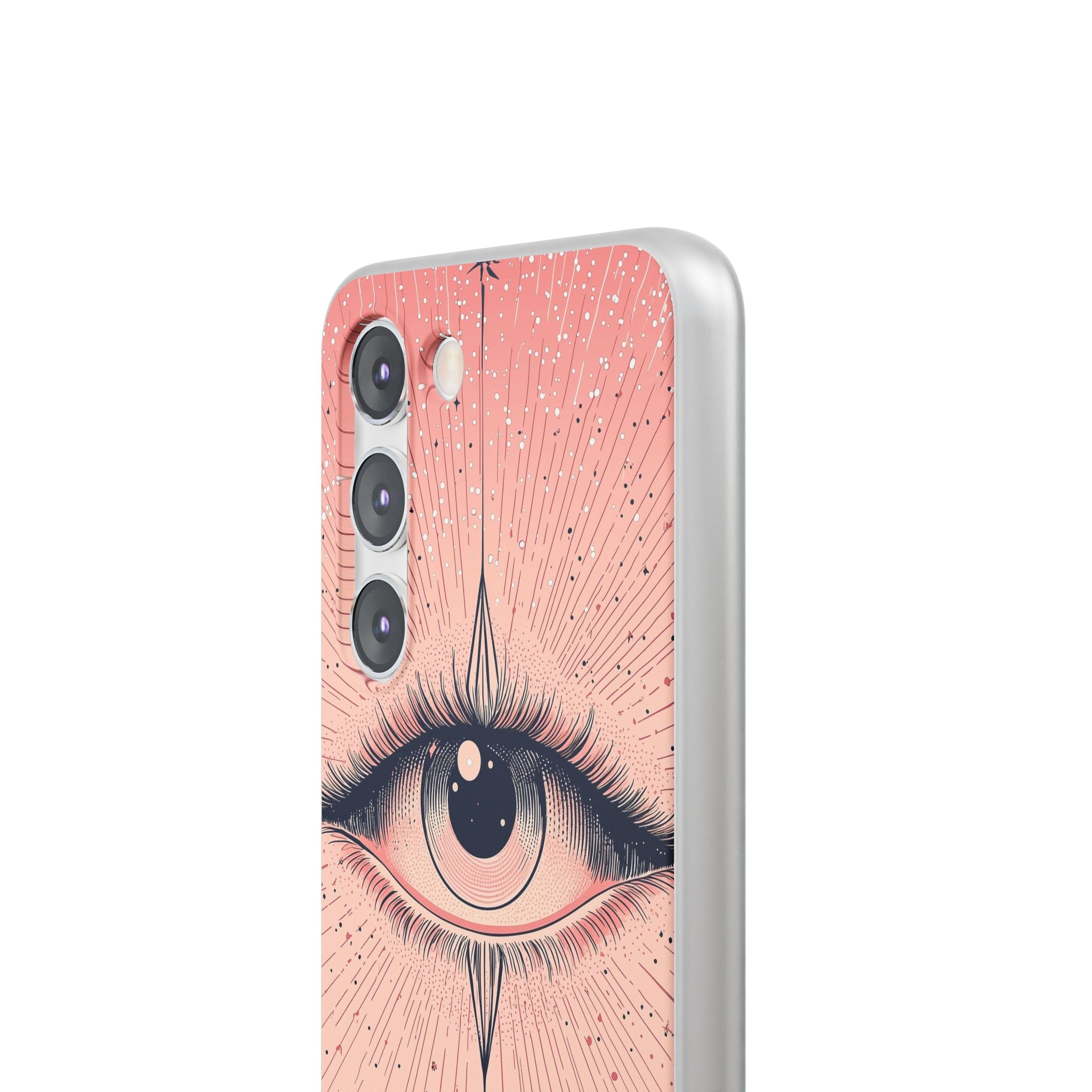 Obsidian Cosmic Gaze · Soft Coque de téléphone pour Samsung