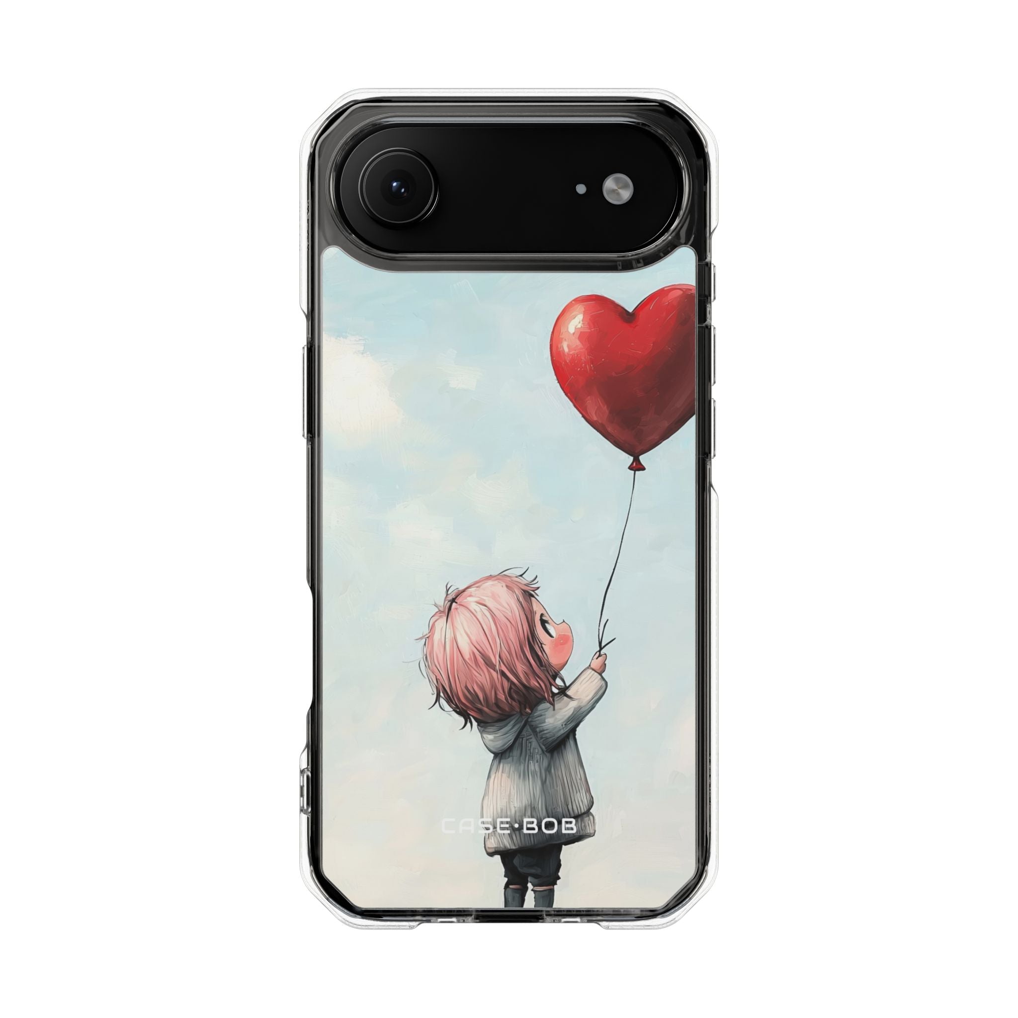 Heart Balloon Reach iPhone 17 Air Case - Impact