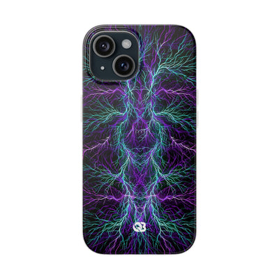 Electric Plasma Arbor · Lite Phone Case for iPhone ·  Purple