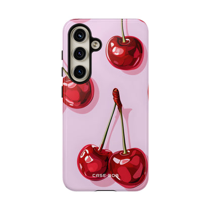Glossy Cherry Burst Samsung S24 Case - Tough - CASE•BOB