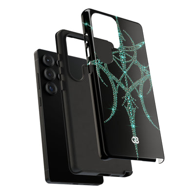 Teal Cyber Sigil · Tough Phone Case for Samsung · Teal