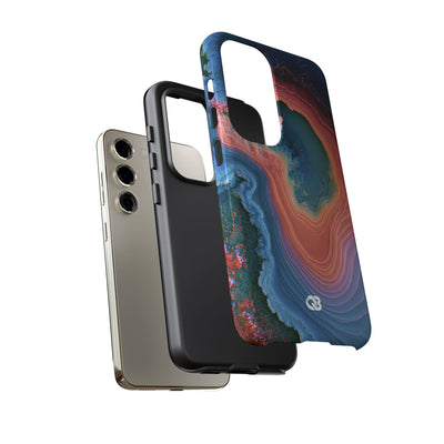 Luminous Resonance · Tough Phone Case for Samsung · Blue