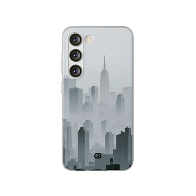 Grey Lite Phone Case for Samsung - Steel Mist Skyline