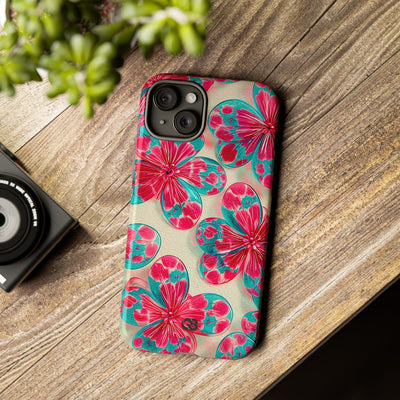 Lucite Jelly Bloom · Tough Phone Case for iPhone · Pink