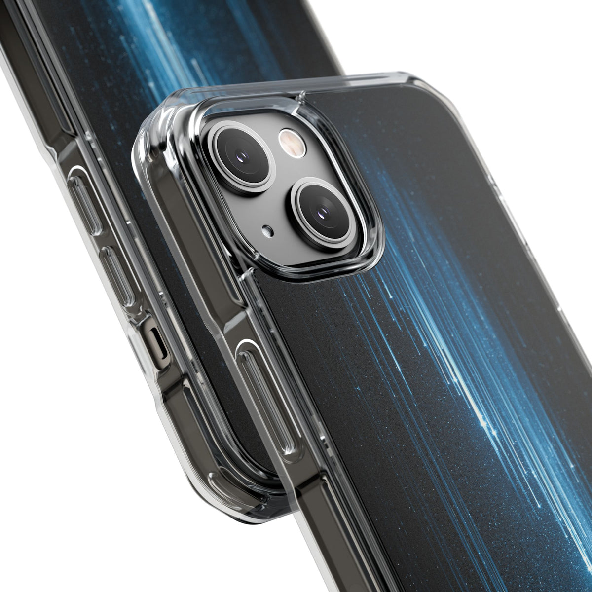 Nocturnal Cascade · Clear Impact Magnetic Phone Case for iPhone ·  Black