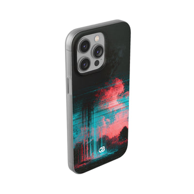 Digital Signal Drift · Lite Phone Case for iPhone ·  Black