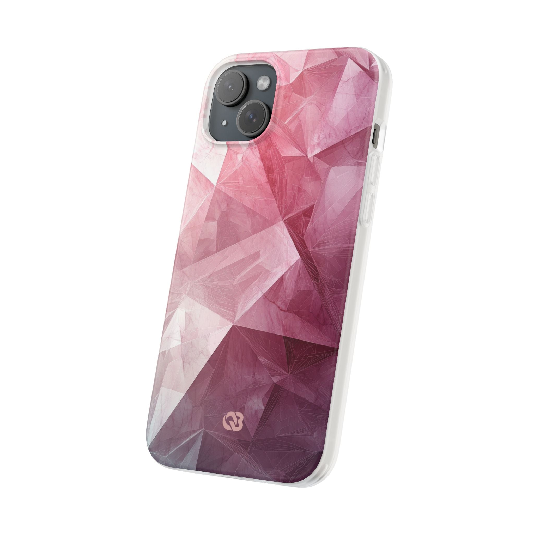Shattered Rose Shards · Soft Phone Case for iPhone