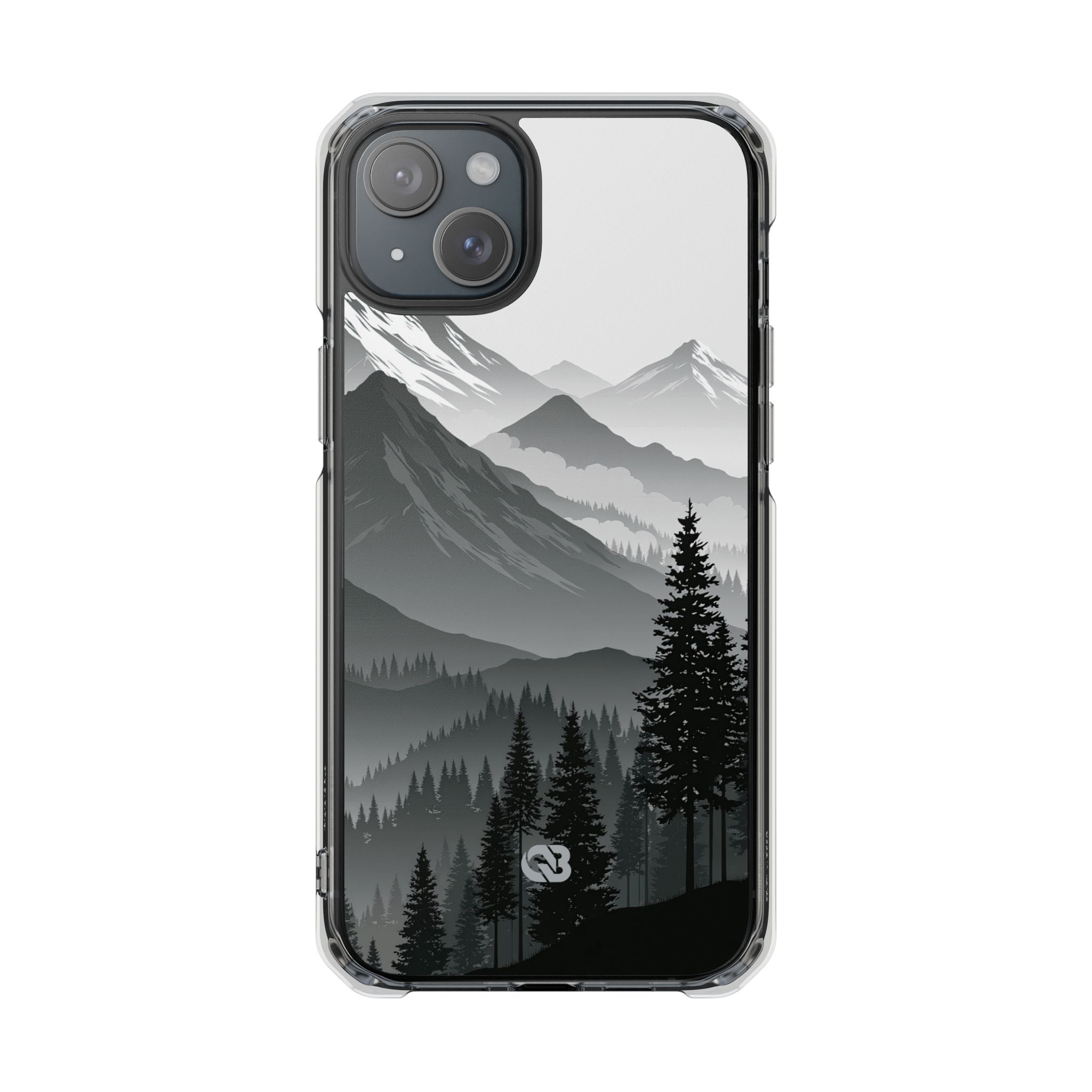 Grey Impact MagSafe Phone Case for iPhone - Granite Ridge Mist