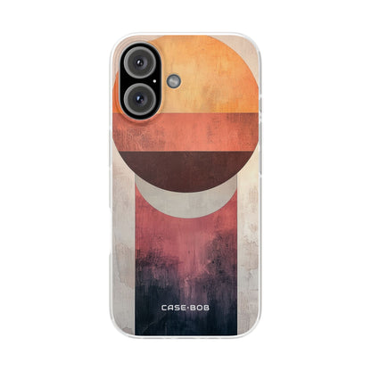 Sunset Orb iPhone 16 Case - Soft