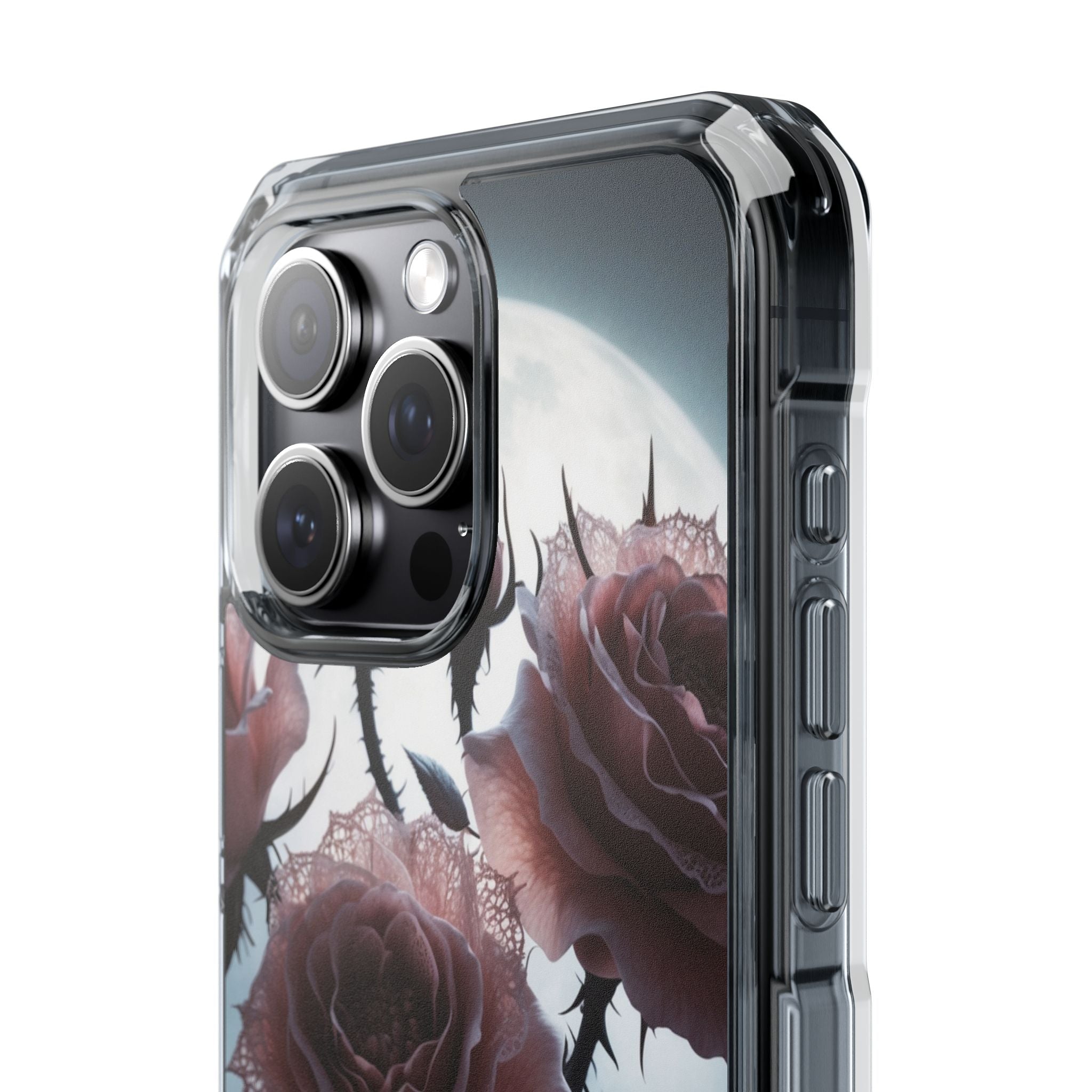 Lunar Lace Petals · Impact Coque de téléphone pour iPhone · Magsafe