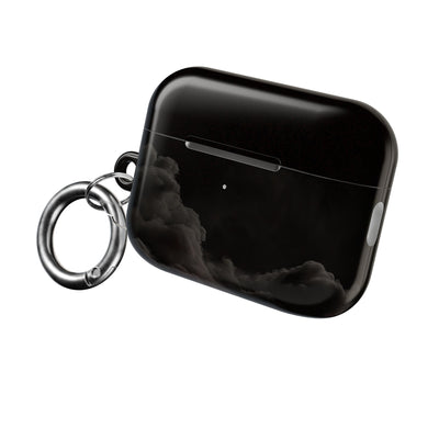 Crimson Fog Void · Hard Case for AirPods & AirPods Pro · Black