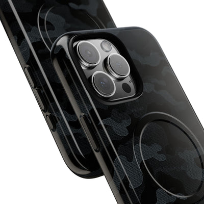 Blackout Urban Camo · Tough 2.0 Magnetic Phone Case for iPhone · Black