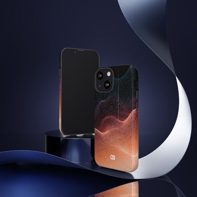 Spectral Elevation · Tough Phone Case for iPhone · Orange