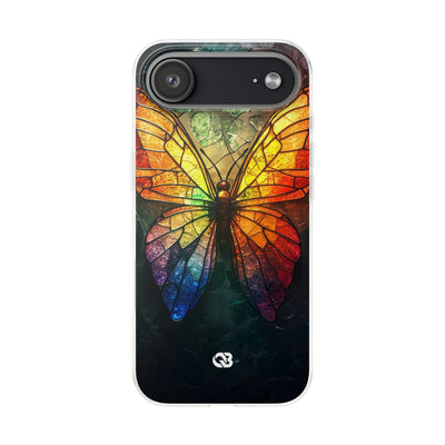 Shattered Prism Butterfly · Soft Phone Case for iPhone