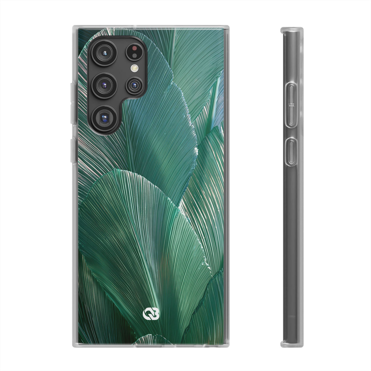 Translucent Fan Palm · Lite Phone Case for Samsung · Teal