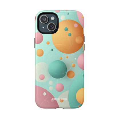 Pastel Circles iPhone 15 Plus Case - Tough+