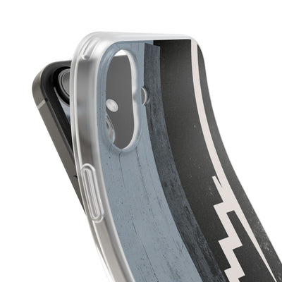 Grey Lite Phone Case for iPhone - Industrial Concrete Void