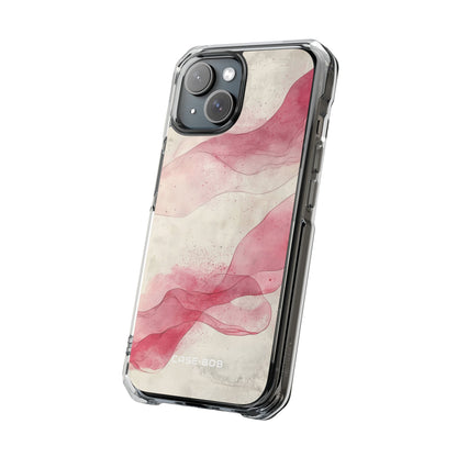Crimson Ribbons iPhone 15 Case - Impact