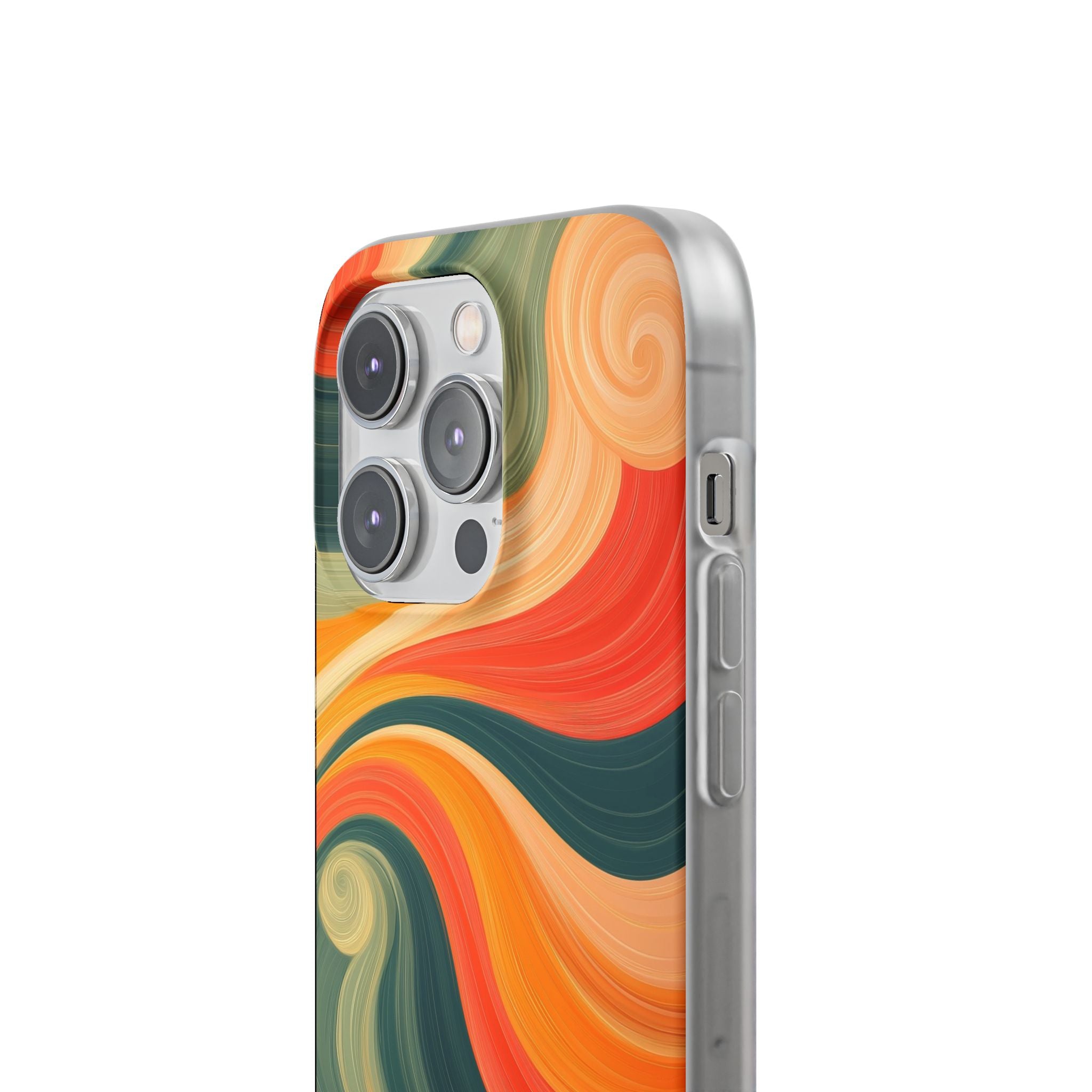 Swirling Ember iPhone 14 Pro Case - Soft