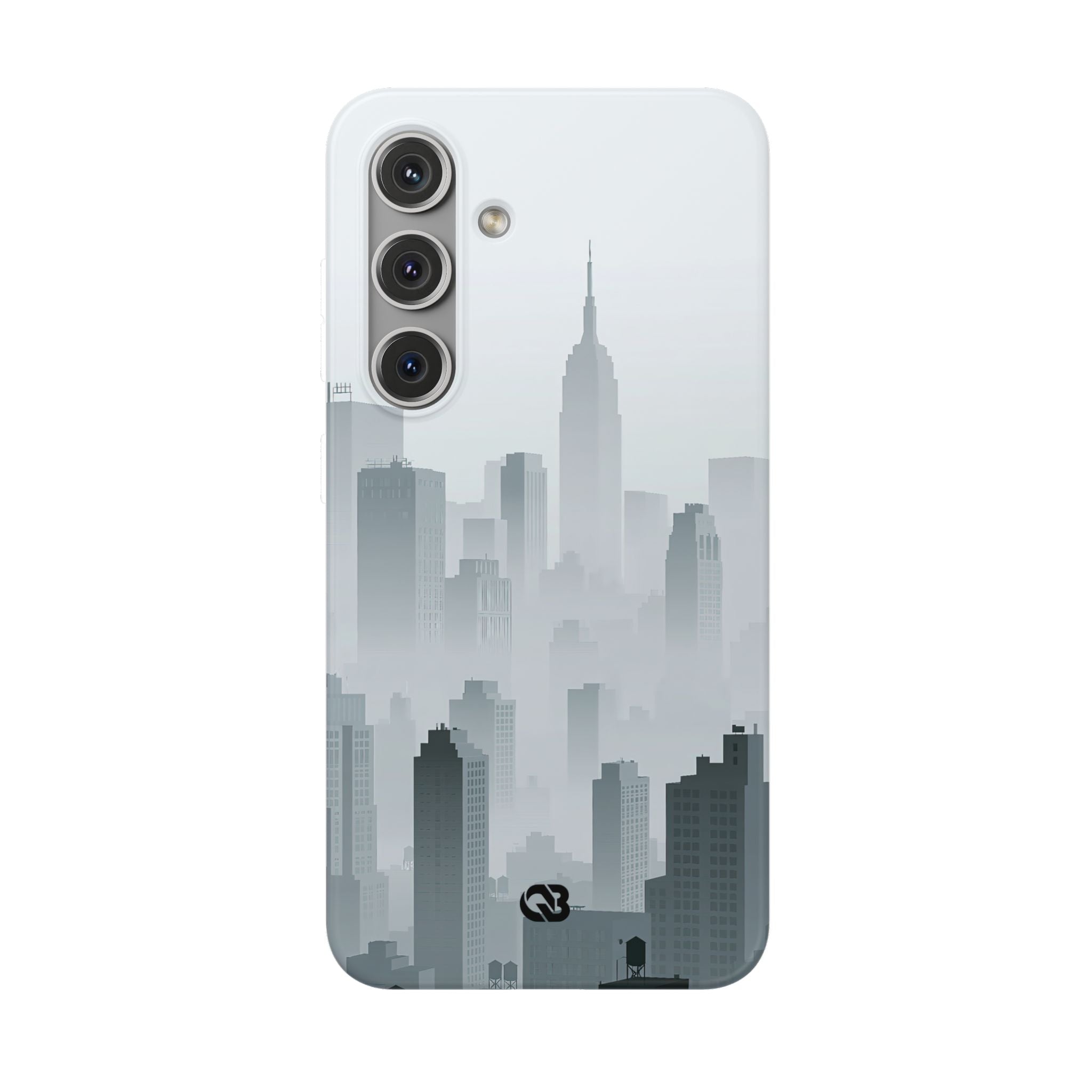 Grey Lite Phone Case for Samsung - Steel Mist Skyline