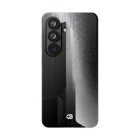 Black Lite Phone Case for Samsung - Brutalist Pixel Monolith