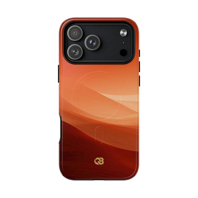 Orange Tough 2.0 Magsafe Phone Case for iPhone - Crimson Dune Gradient