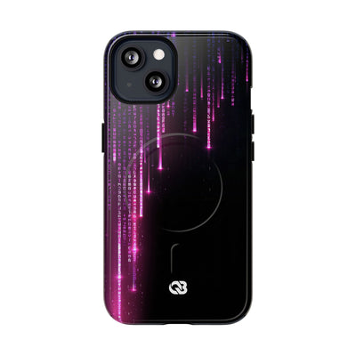 Binary Cascade · Tough 2.0 Magnetic Phone Case for iPhone · Black