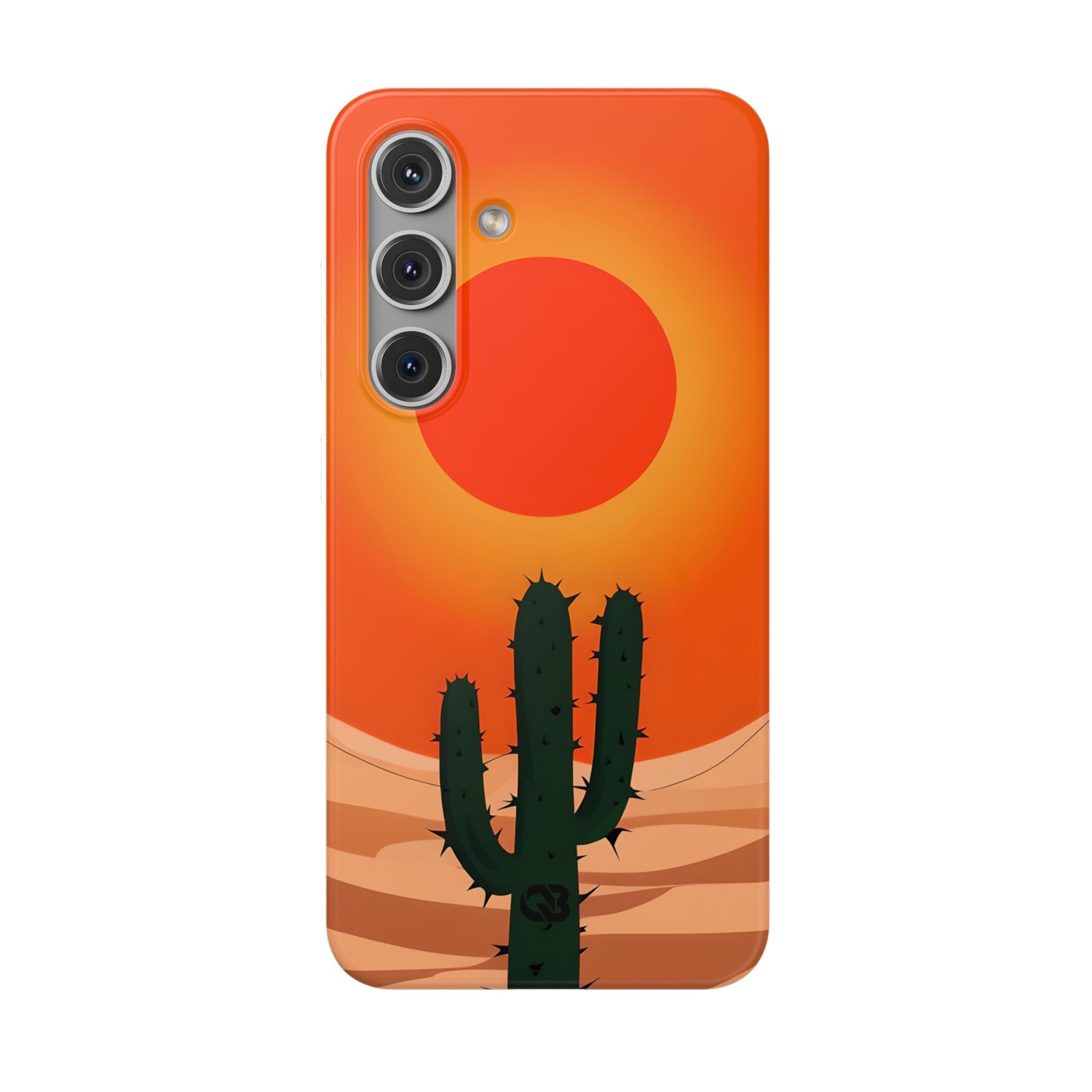 Scorched Saguaro Sunset · Soft Phone Case for Samsung