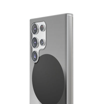 Grey Lite Phone Case for Samsung - Matte Onyx Sphere