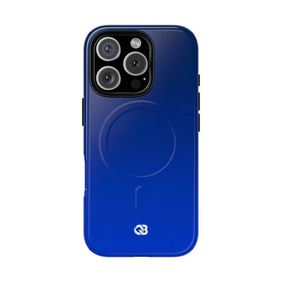 Blue Tough 2.0 Magsafe Phone Case for iPhone - Cobalt Depth Shift