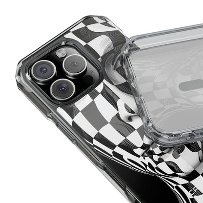 Checkered Face iPhone 16 Pro Case - Impact