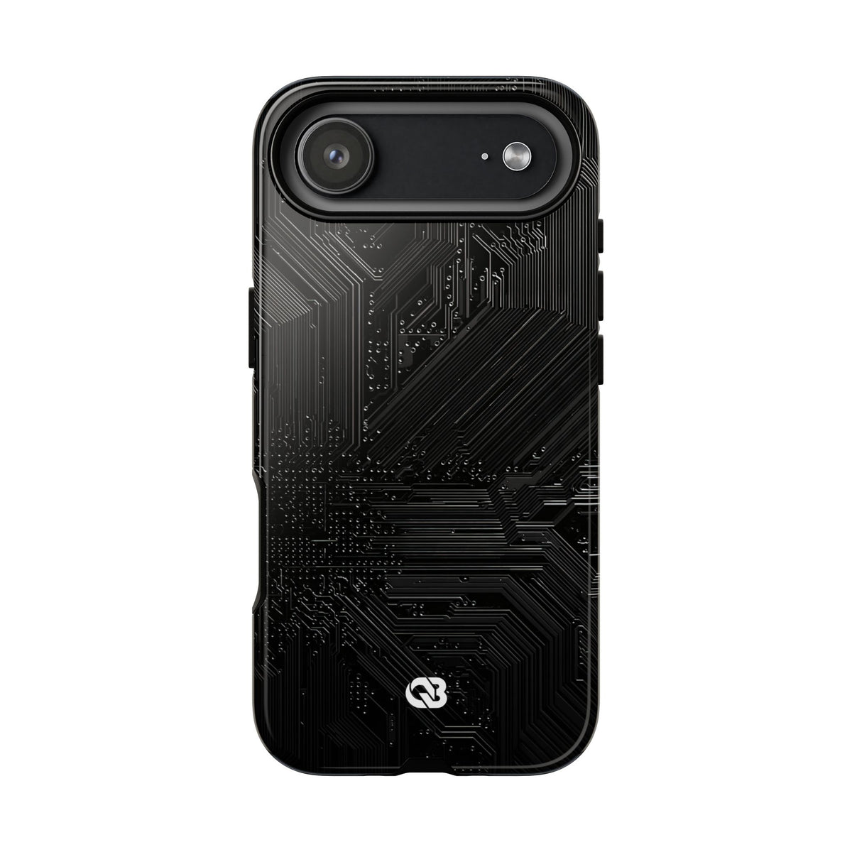 Obsidian Circuitry · Tough Phone Case for iPhone · Black