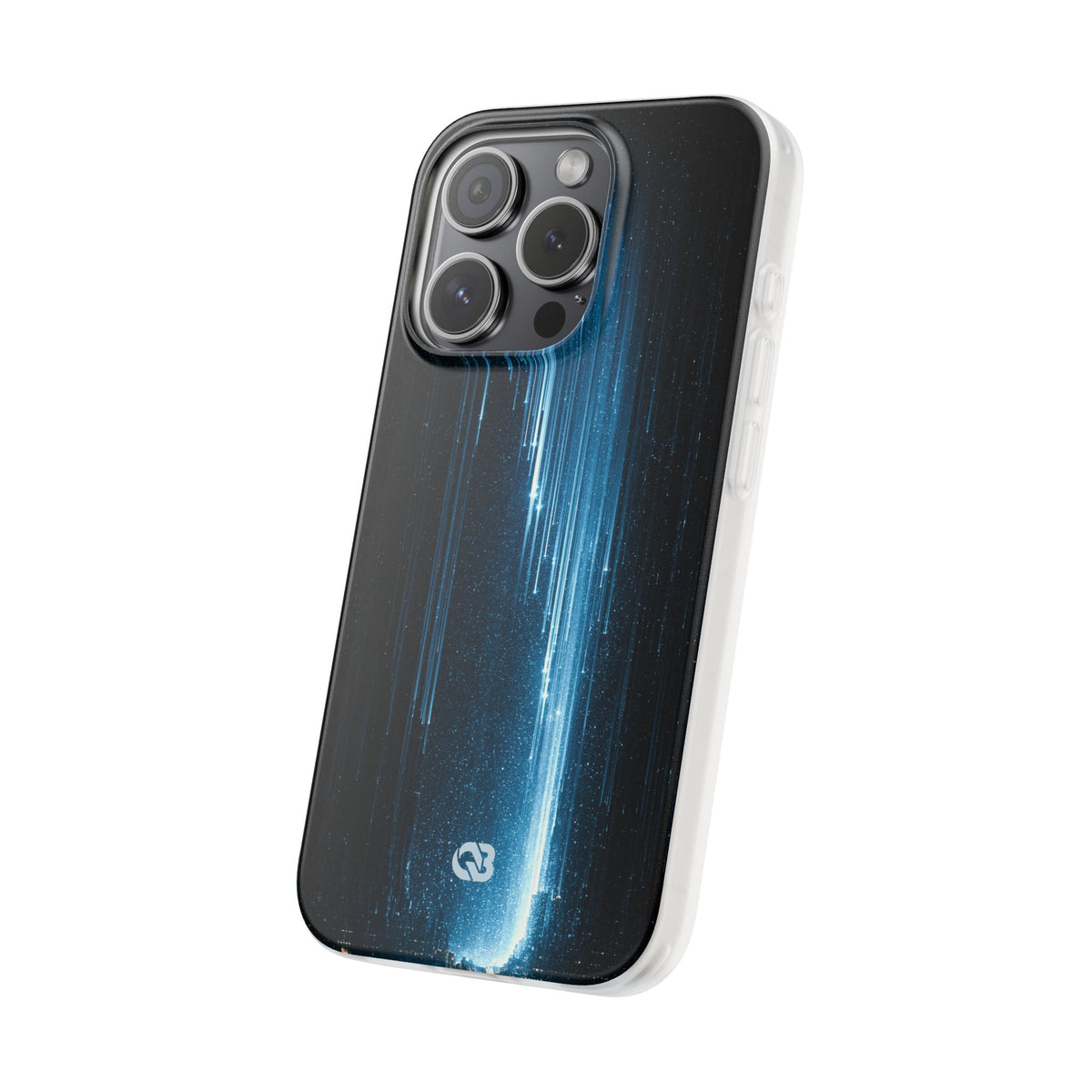 Nocturnal Cascade · Lite Phone Case for iPhone ·  Black