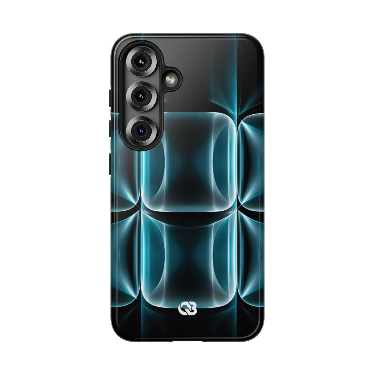 Cyan Core Matrix · Tough Phone Case for Samsung · Blue