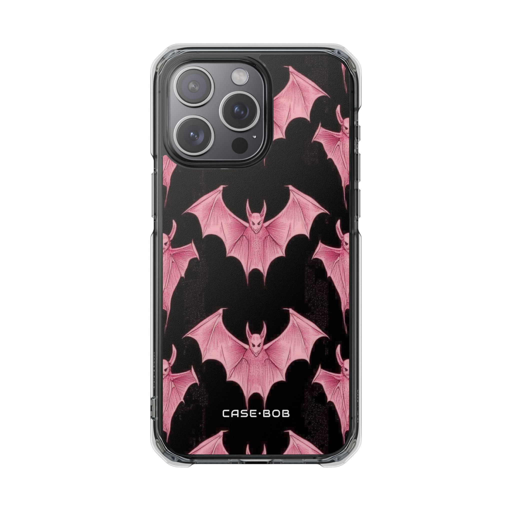 Pink Batwave iPhone 15 Pro Max Case - Impact