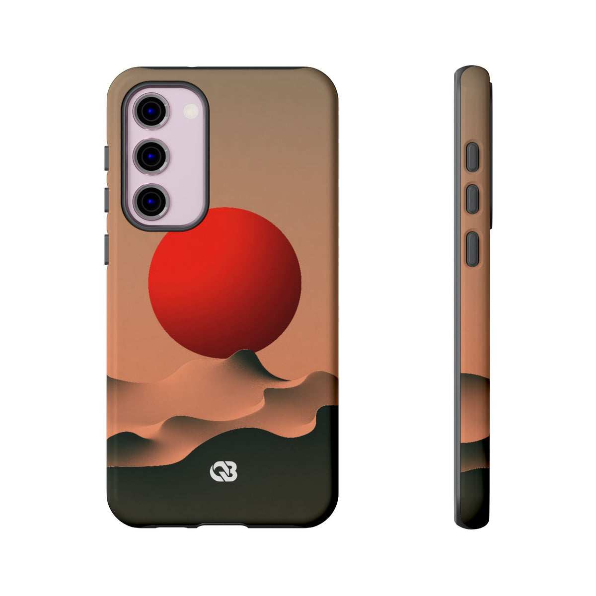 Crimson Sol Ridge · Tough Phone Case for Samsung · Red