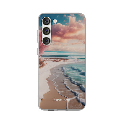 Lyserød Træ Brise Samsung S23 Plus Cover - Blødt