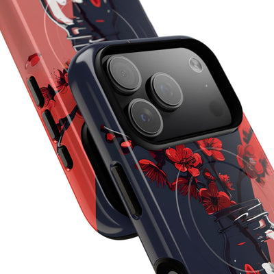 Crimson Blossom Jar · Tough+ Phone Case for iPhone · Magsafe